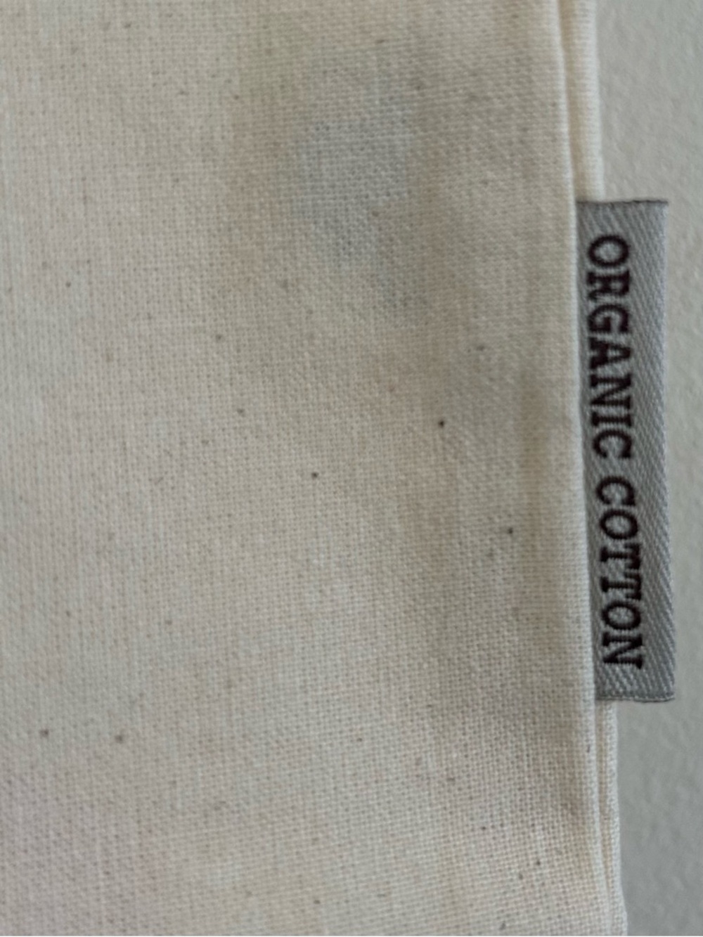 Vans Customized Cream Canvas Tote with Red 1966 Graphic - Picture 3 of 3
